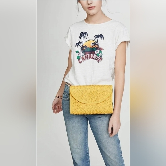 Mar Y Sol Zora Crossbody Yellow Women's Bag - Picture 1 of 13